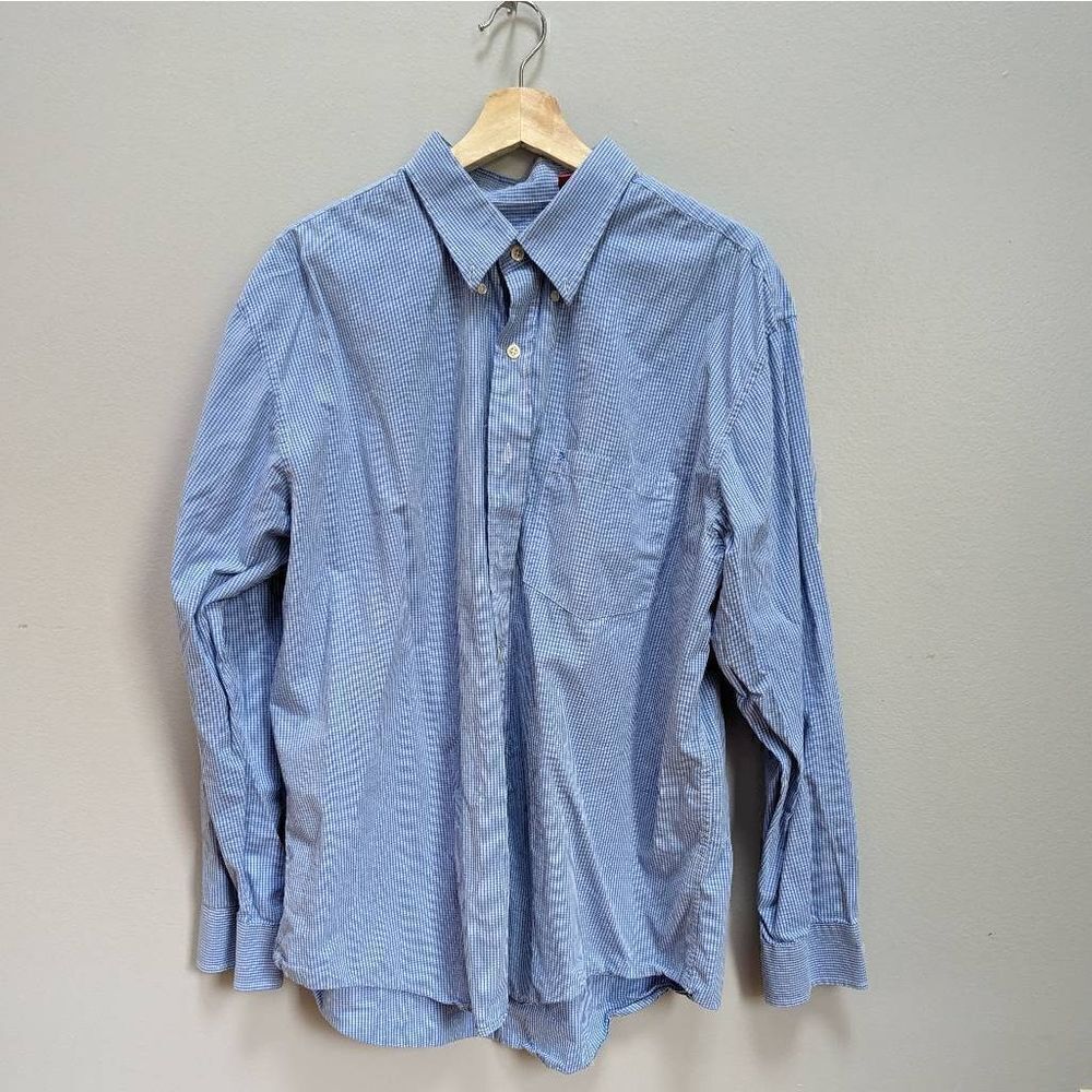 Izod Blue Button Up - BOGO ❤️
